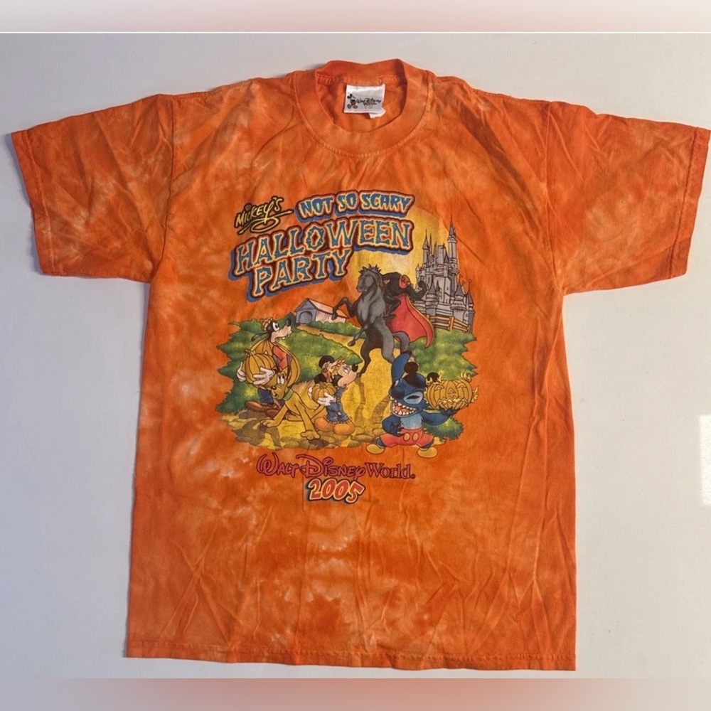Vintage Mickey’s Not So Scary Halloween Party 2005 World T-Shirt